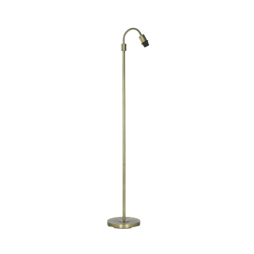 Golvlampa Amy 1-arm 150 cm Antikmässing