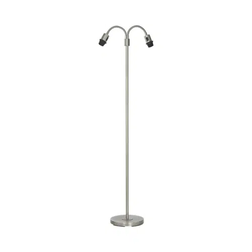 Amy Golvfot Flex2 Golvlampa – 2-arm Krom 150cm