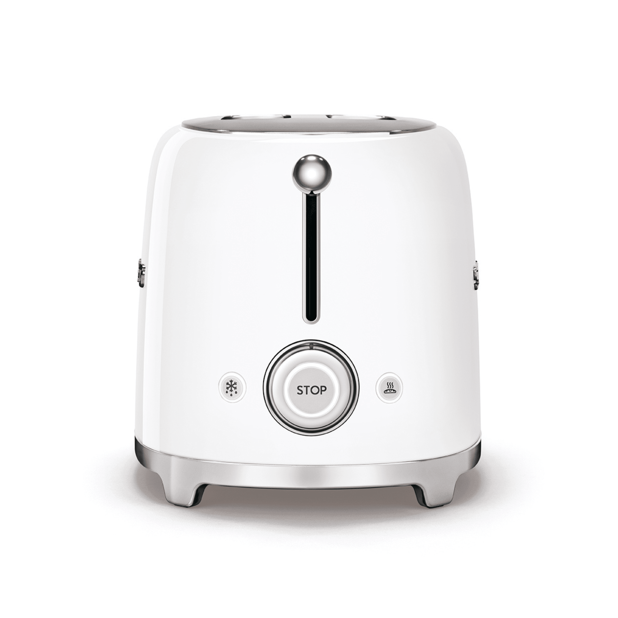 Smeg Brödrost för 2 skivor | Vit Högblank - Bild 3