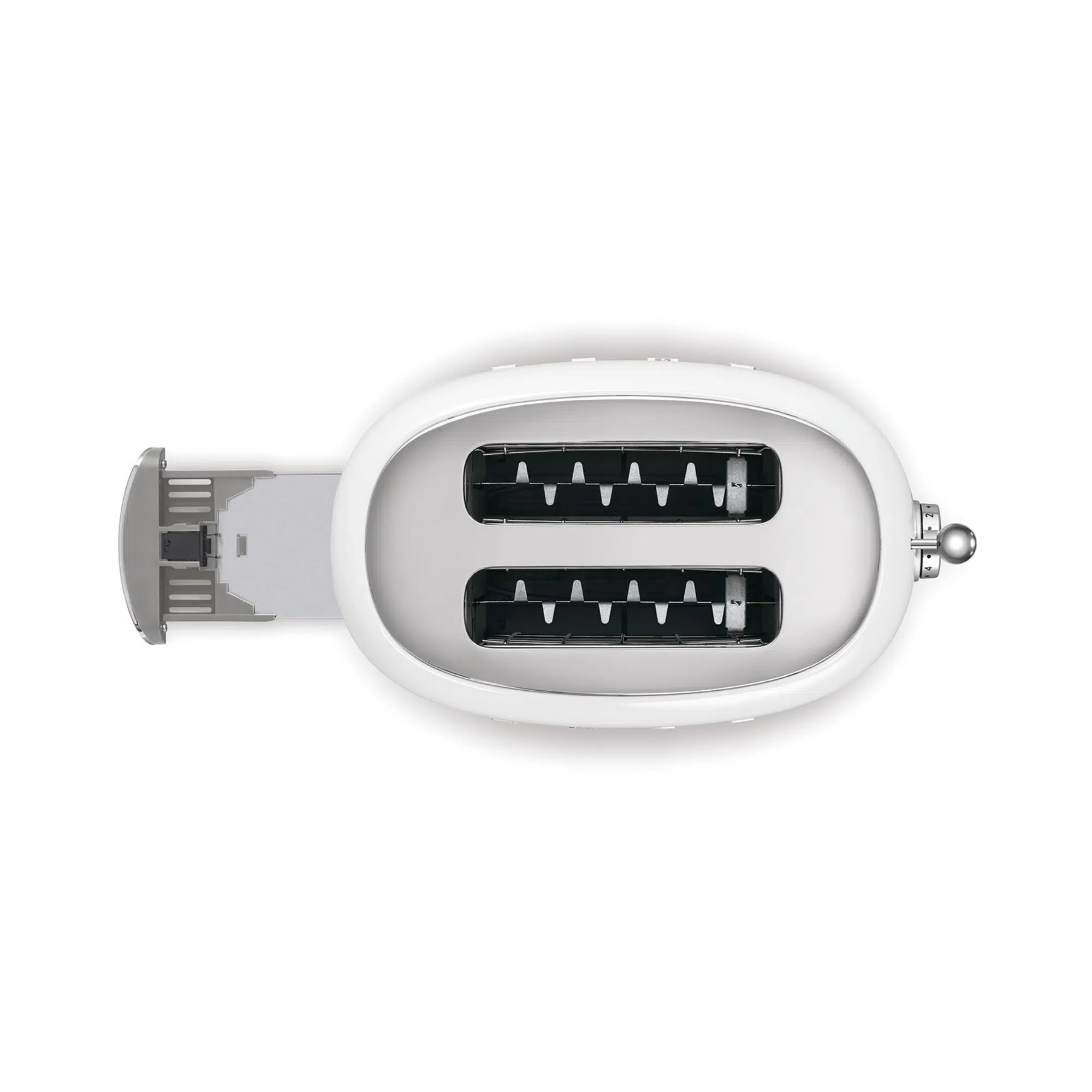 Smeg Brödrost för 2 skivor | Vit Högblank - Bild 4