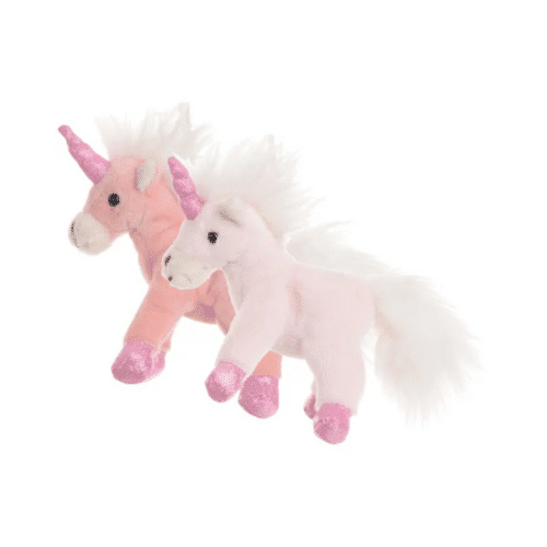 Bukowski Unicorn – Väskberlock Pink, rosa enhörning med man och horn, mjuk och charmig detaljerad accessoar.