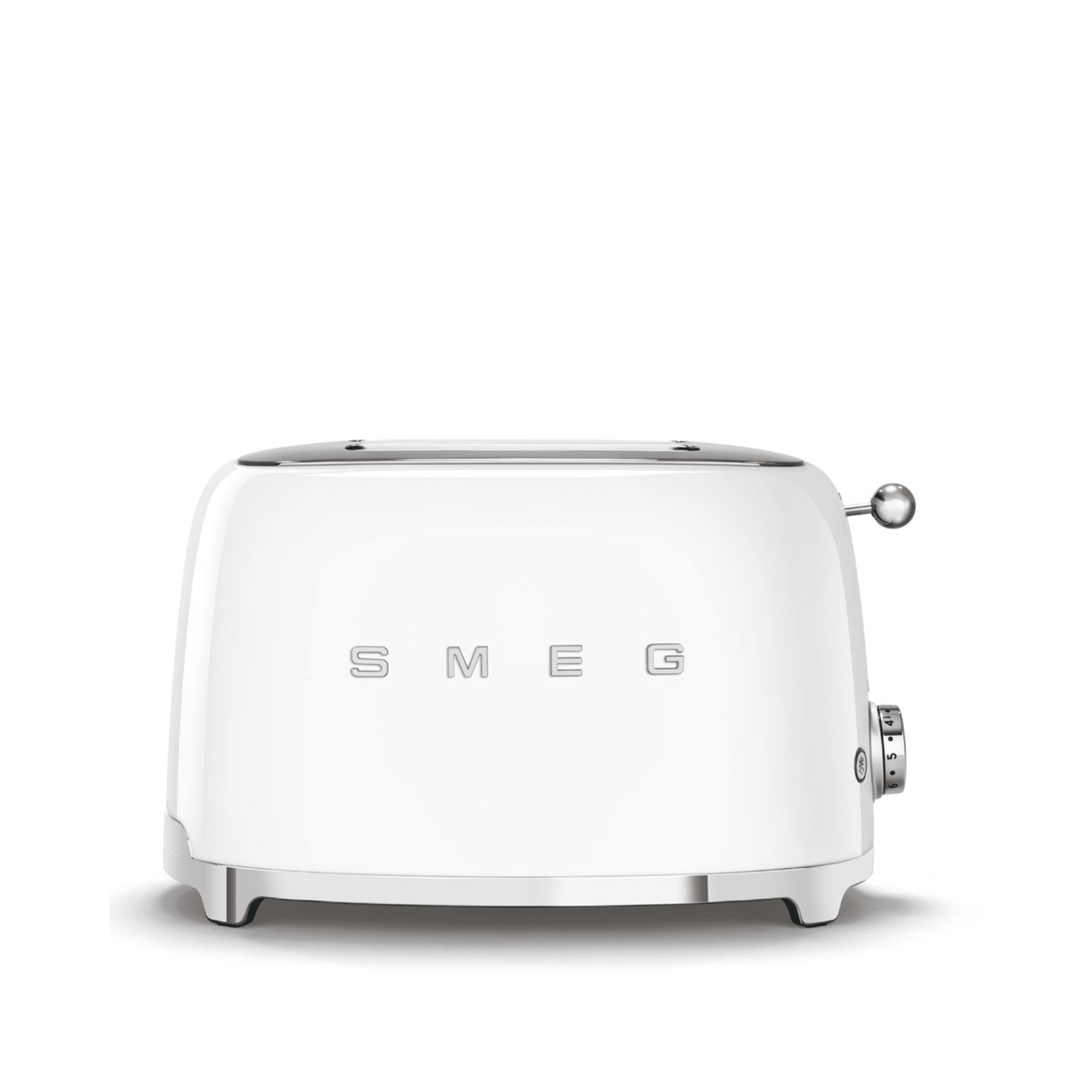 Smeg Brödrost för 2 skivor | Vit Högblank