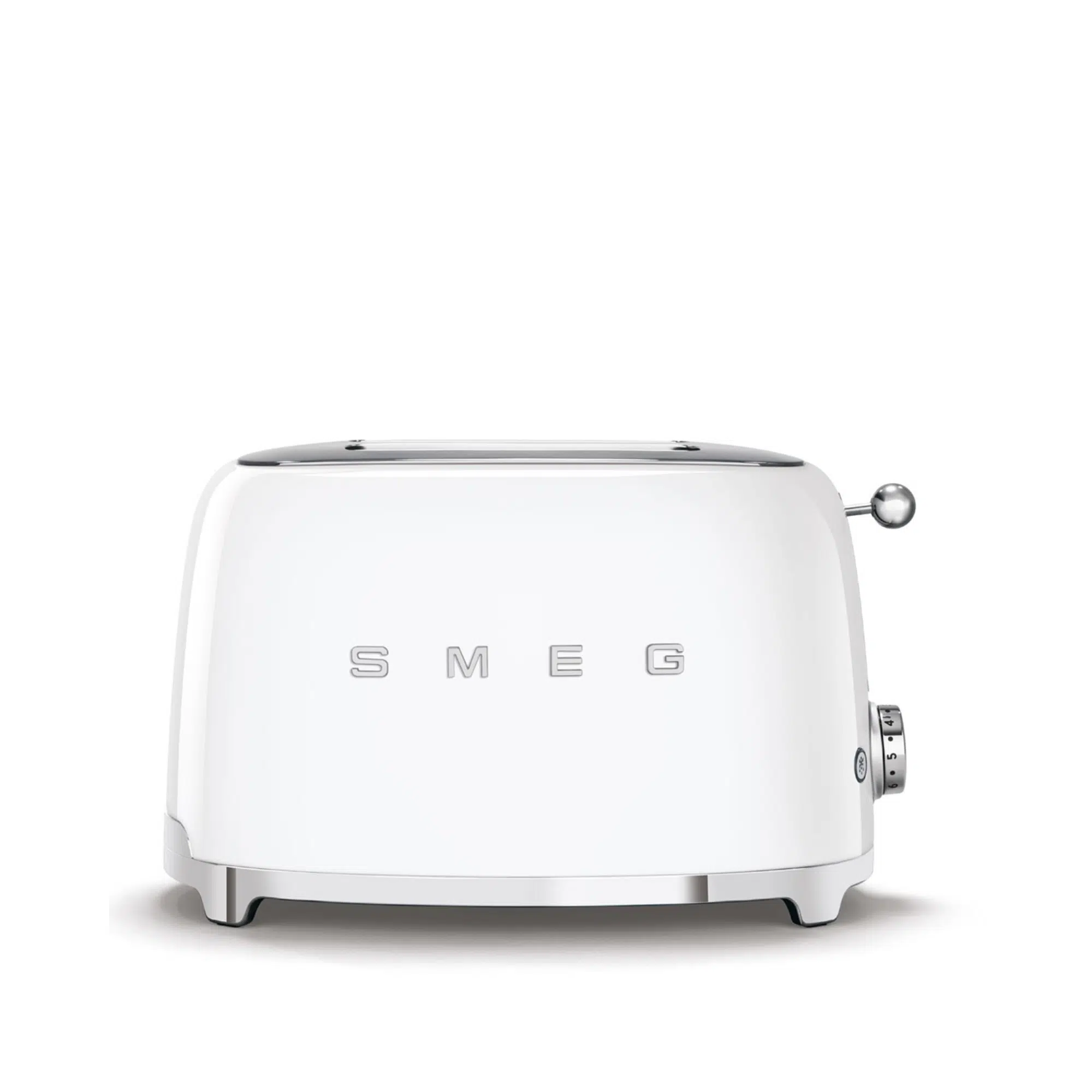 Smeg Brödrost för 2 skivor | Vit Högblank