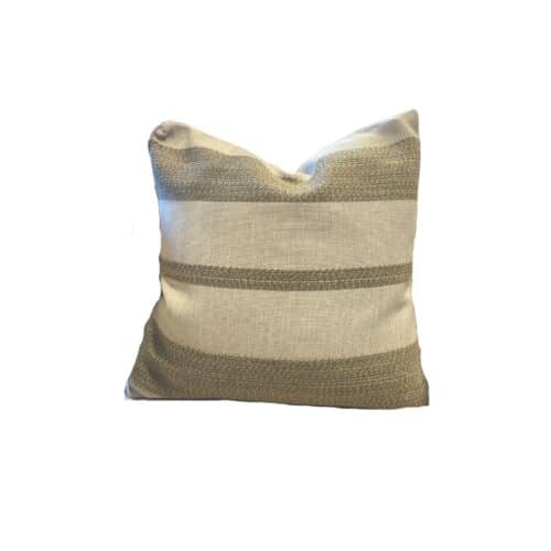 Artwood Lilou Stripe grön kuddfodral 50x50