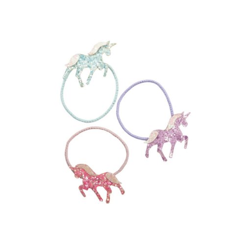 Boutique Pretty Ponytail Holder Set 3-pack – Hårsnoddar för barn