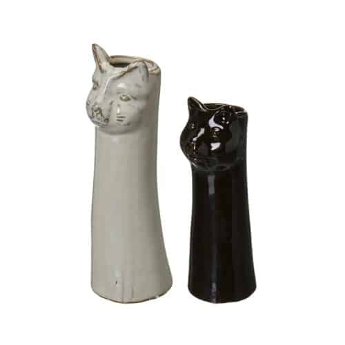 Cessi Katt Vas Svart/vit