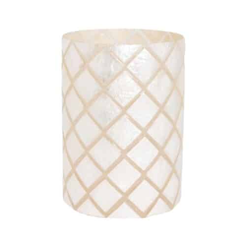 Halvor Bakke Varca rutig värmeljushållare 21cm