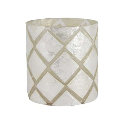 Halvor Bakke Varca rutig värmeljushållare