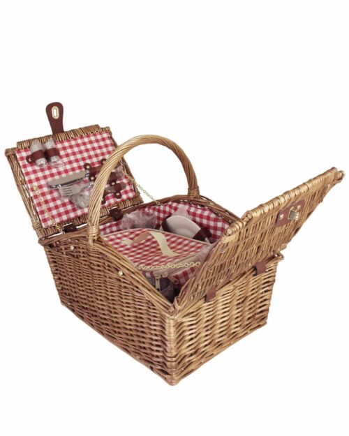 Picknickkorgset Barbro Röd