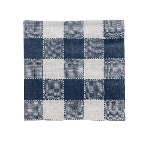 Pappersservett Ida Ruta Blå/Vit
