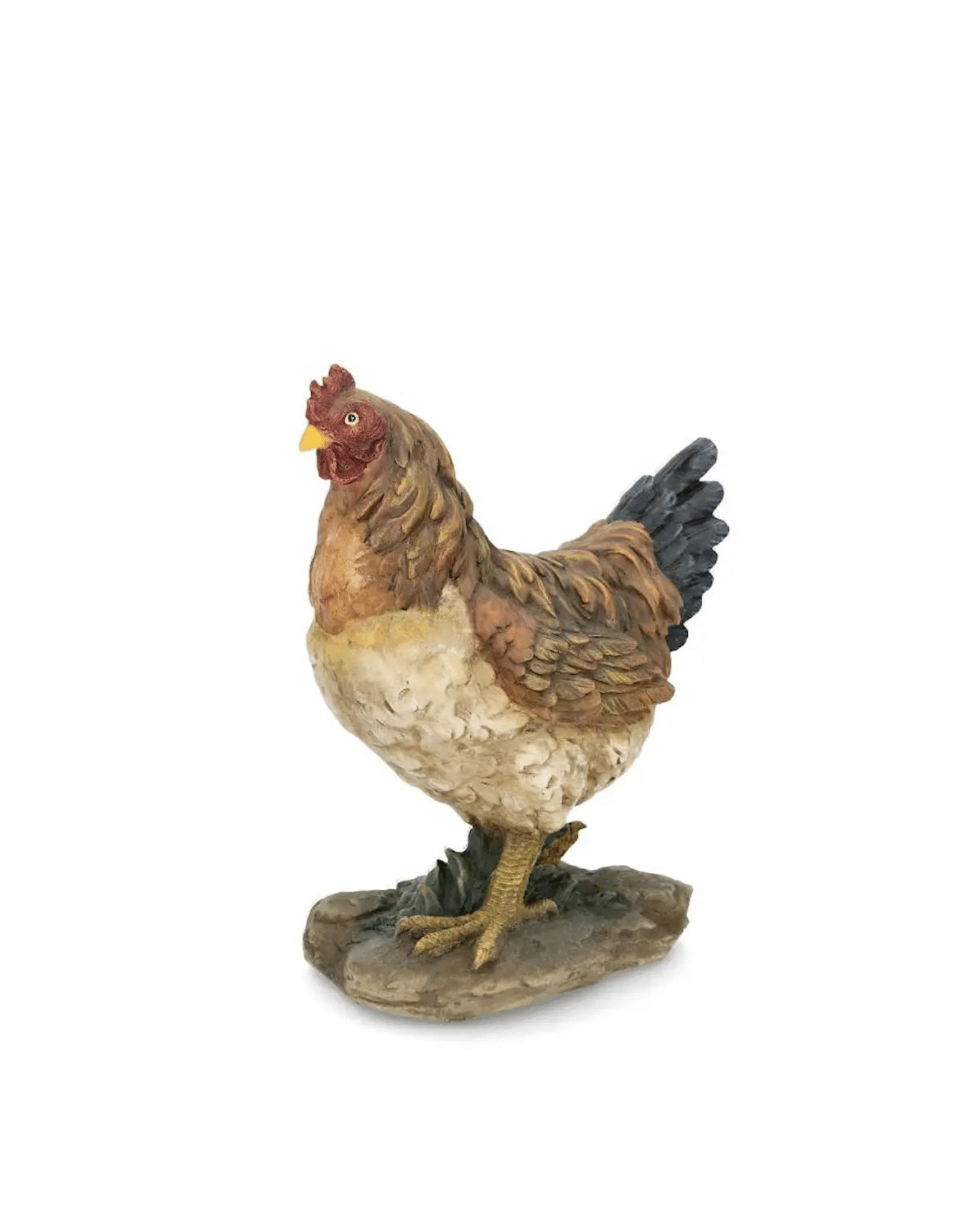 Dekoration Höna – färgglad påskdekoration 28 cm