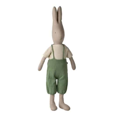 Maileg Kanin Stl 5 klassisk stickad tröja och overall