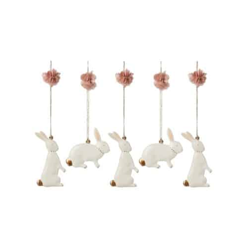 Maileg Metalldekorationer påskhare 5 st