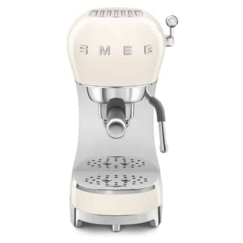 Smeg Manuell espressomaskin | Beige Högblank 50's Style