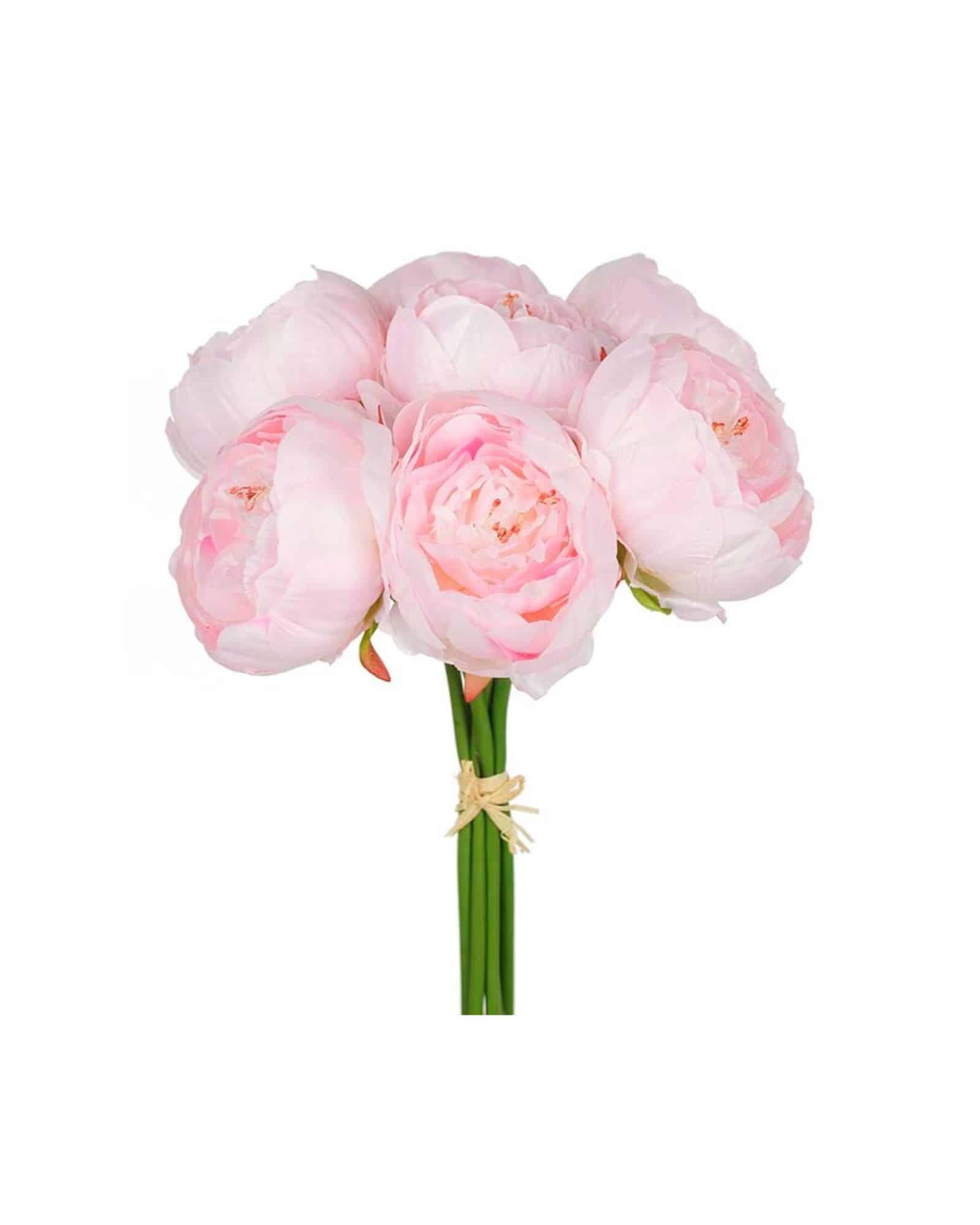 Pionbukett Rosa 30 cm