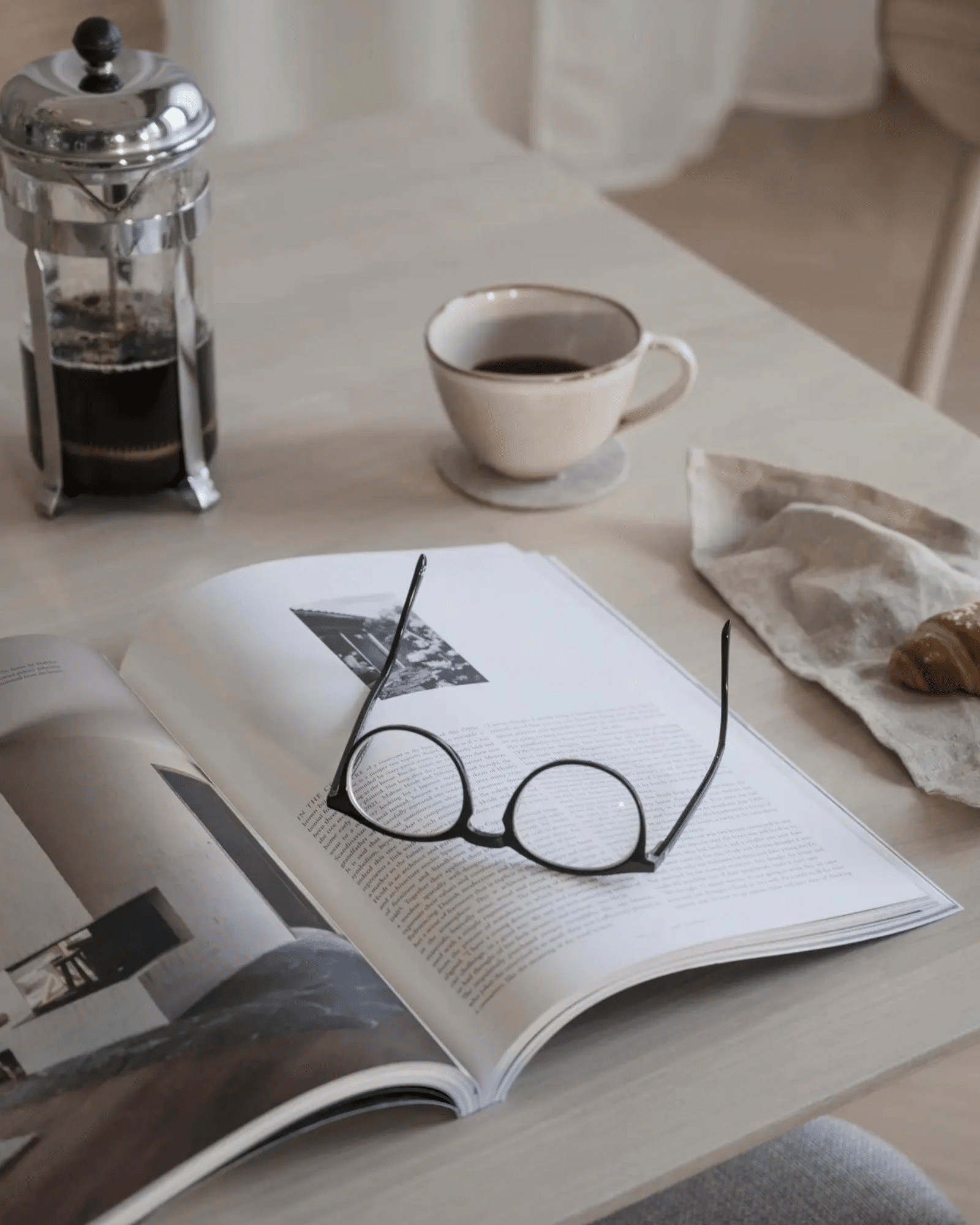 Rowico Filippa Matbord, Vitpigmenterad, 140x90 cm - Bild 7