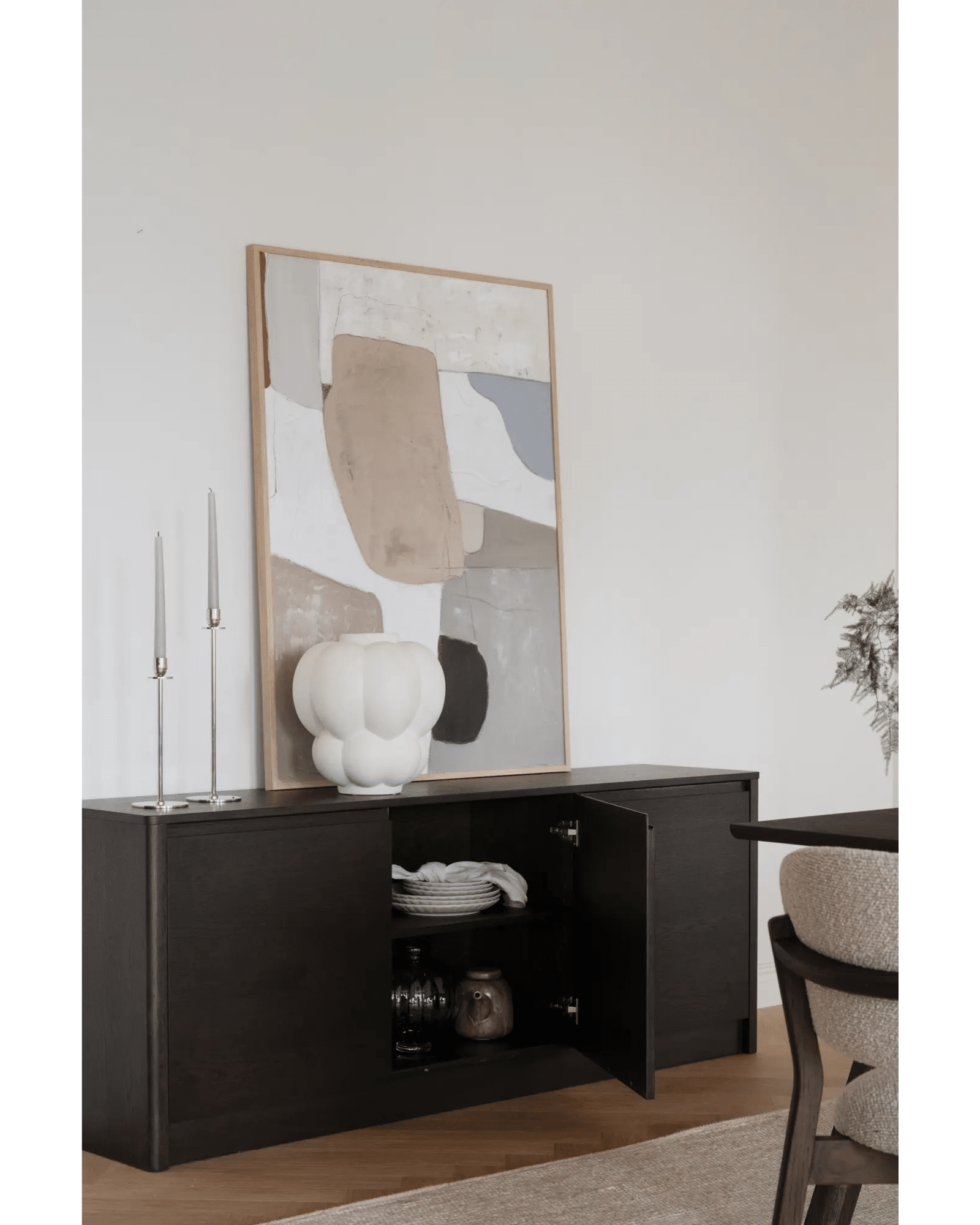 Rowico Melstone Sideboard, Brun, 180x40x70 cm - Bild 8