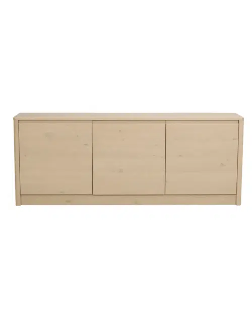 Melstone Sideboard, Vitpigmenterad, 180x40x70 cm