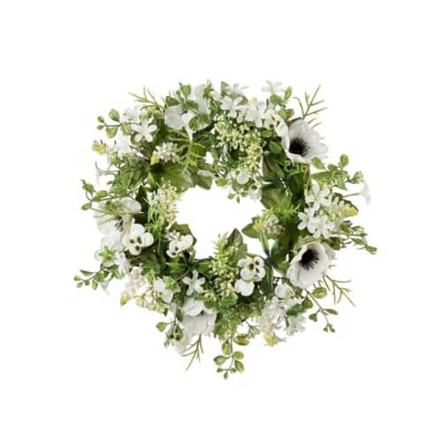 Sommarkrans vit 35cm