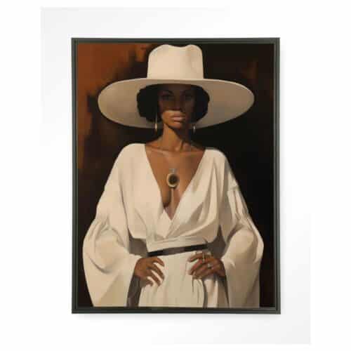 Tavla Sophia 145x190cm svart ram