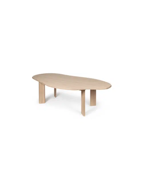 Ferm Living Tarn Matbord 220cm i vitoljad massiv bok