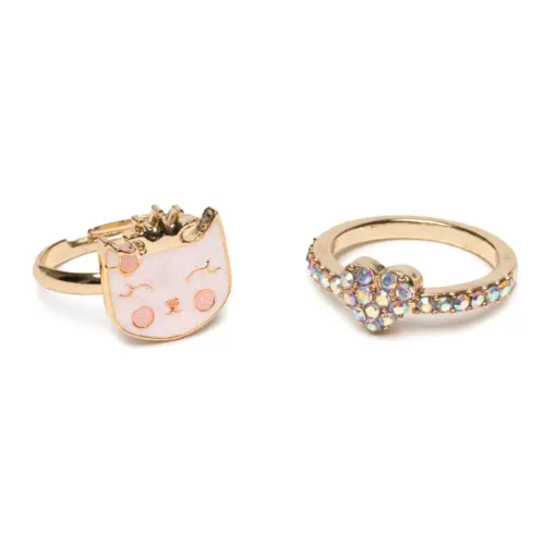 Boutique Kitty Love Ringset (2 delar) – Barn