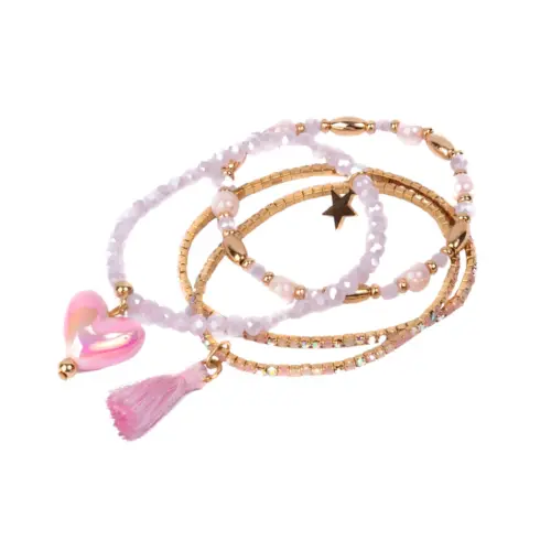 Boutique Luminescent Love Armbandsset (4 delar) – Barn