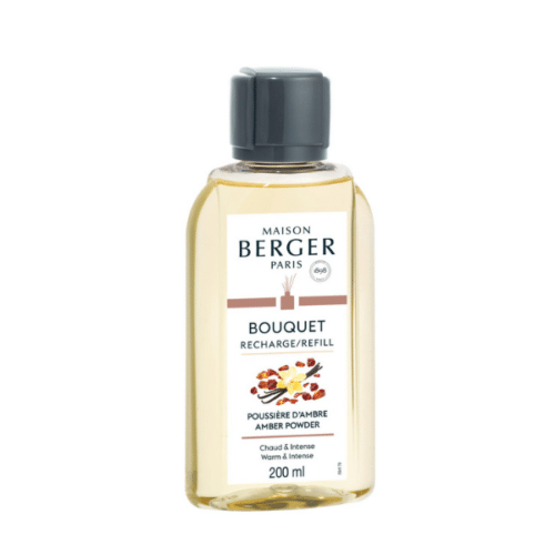 Amber Powder Bouquet Doftpinnar Refill 200 ml – Maison Berger