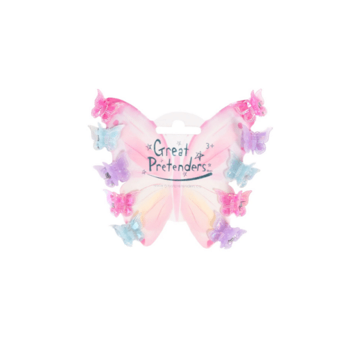 Fancy Flutter Mini Hairclips 10-pack