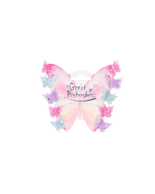 Fancy Flutter Mini Hairclips 10-pack