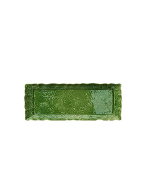 Sthål Tray Dish Primavera – Långsmalt Fat i Stengods 33,5x13,5 cm