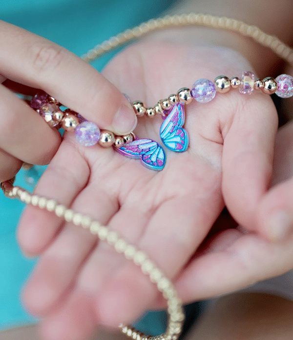 Barn BFF Fjärilshalsband Set 2 Pack – Butterfly Wishes - Bild 2