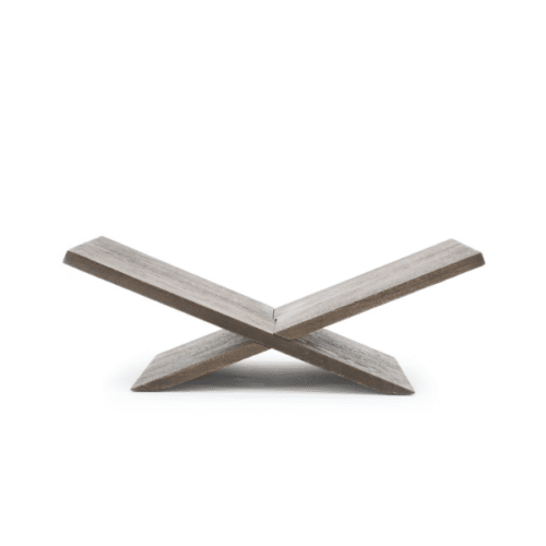 Bokstöd Tee – brun