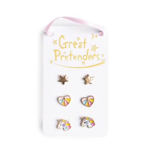 Boutique Cheerful örhängen 3 par