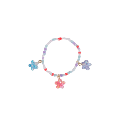 Boutique Shimmer Flower Bracelet armband