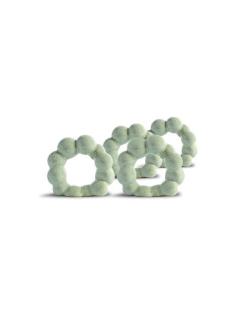 Byon Servettring Porto 4-pack Mintgrön