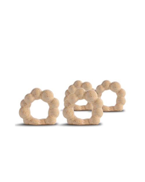 Byon Servettring Porto 4-pack beige