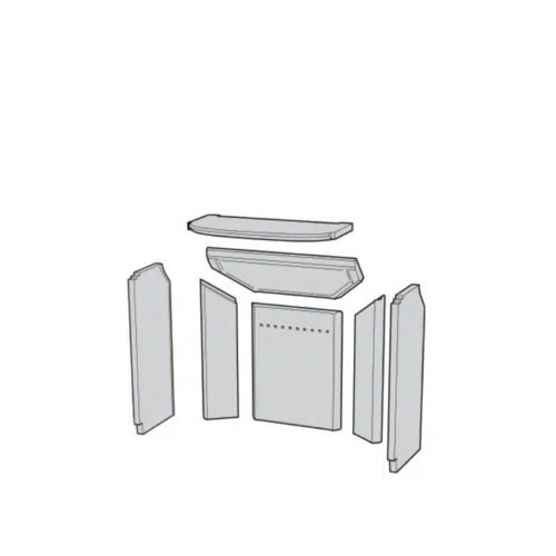 Contura VERMICULITESATS C810/C820/C800 Classic – utan sidoglas