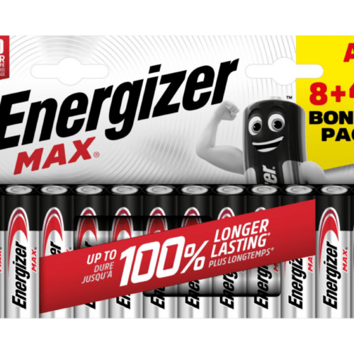 Energizer Max AA/LR6 Alkaliskt Batteri 12-pack (8+4)
