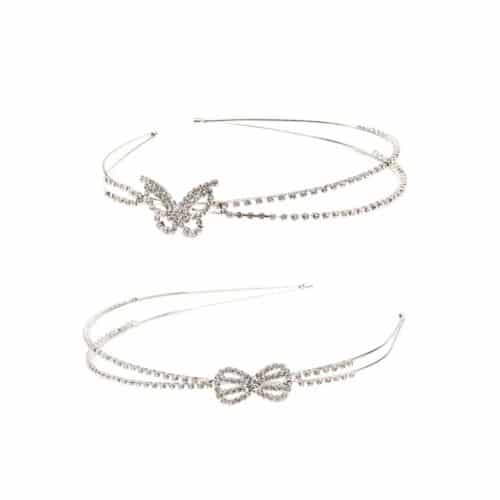 Fjärilsrosett diadem