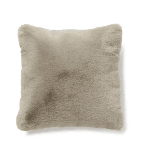 Fluffy Kudde – Nougat 45x45 cm