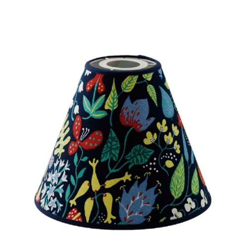 Herbarium Lampskärm Mörkblå 19 cm – Klassisk Design av Stig Lindberg