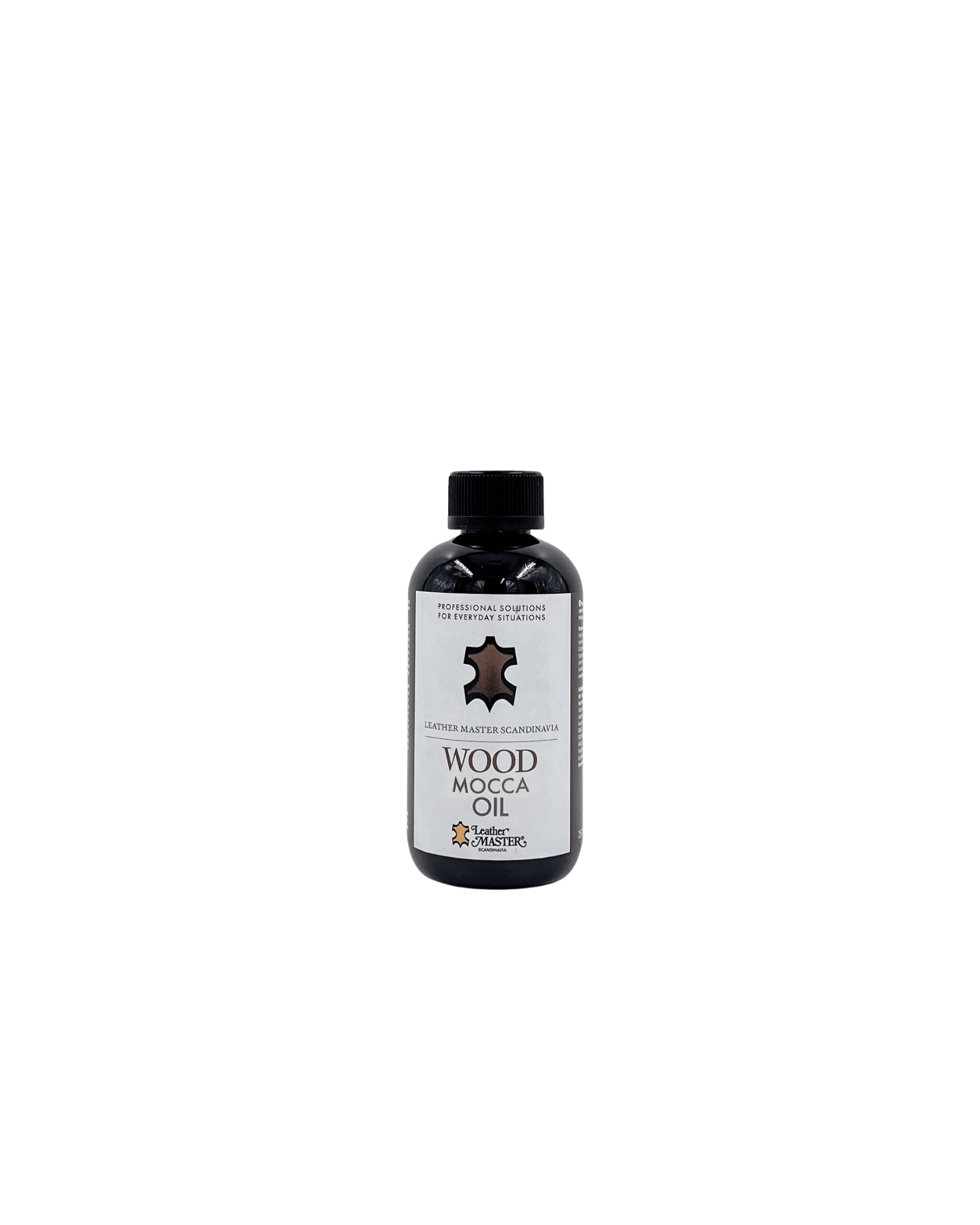 Leather Master Wood Mocca Oil 250 ml – Rökig träolja för djup och varm finish
