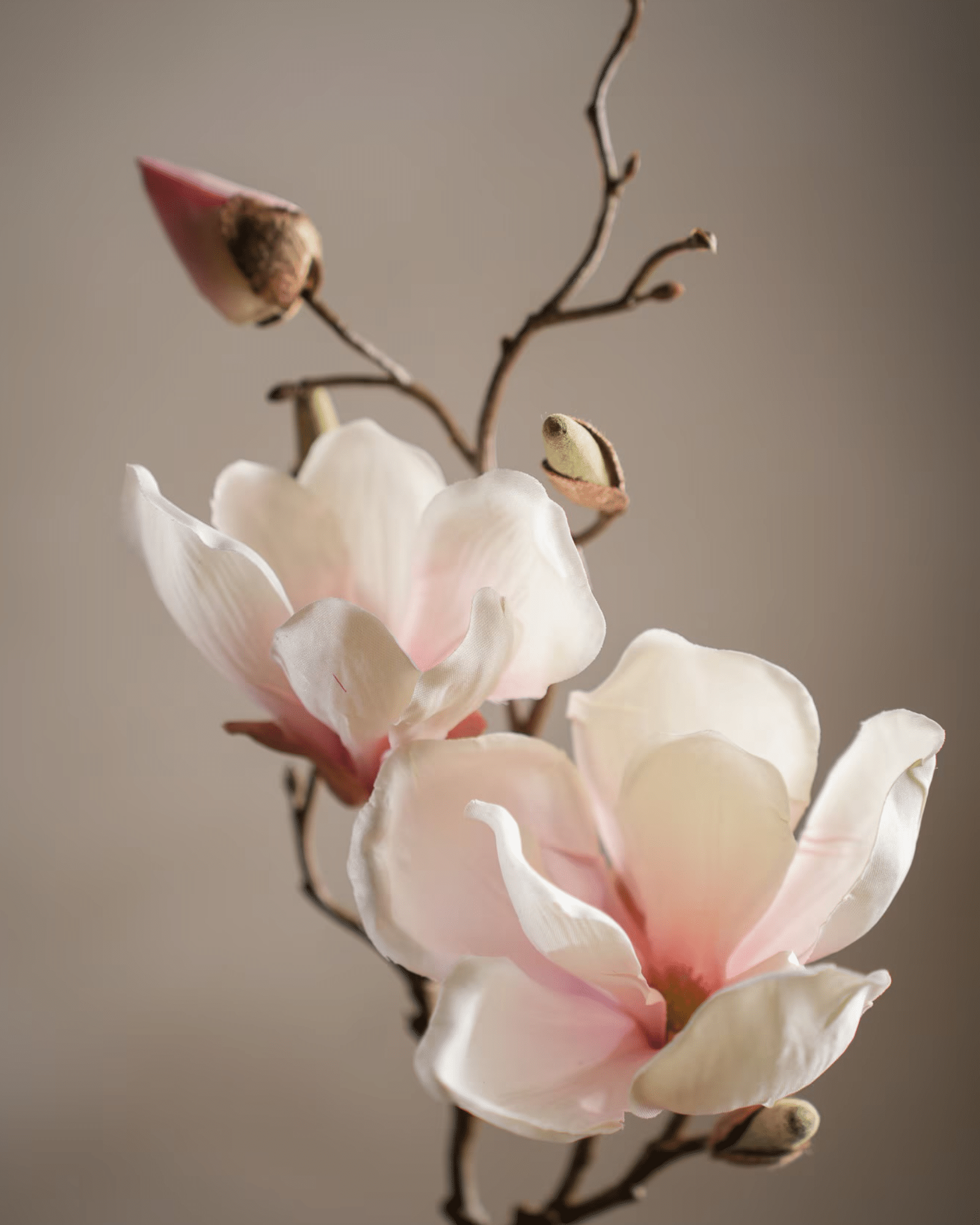 Magnolia 45 cm Rosa – Elegant konstblomma - Bild 3