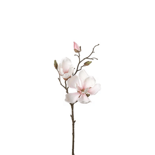 Magnolia 45 cm Rosa – Elegant konstblomma