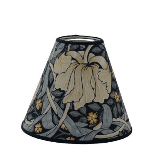 Pimpernel Lampskärm Indigo 19 cm – William Morris Klassisk Design