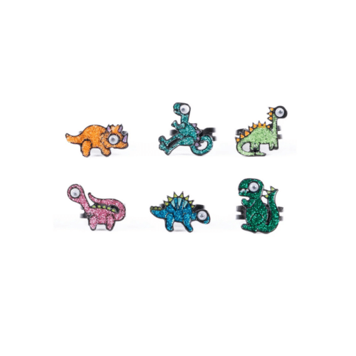 Ring Dinosaur Spinner Fidget – 1-pack, 6 stilar