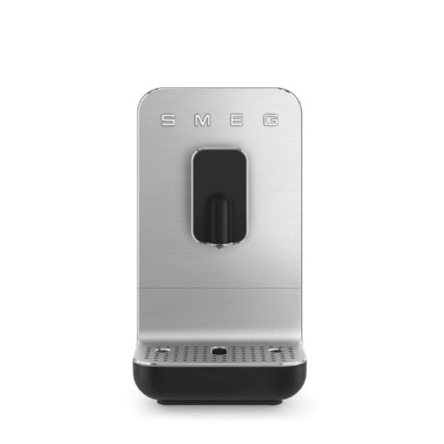 Smeg Helautomatisk Espressomaskin | Collezione Svart – Termoblock och Inbyggd Kvarn