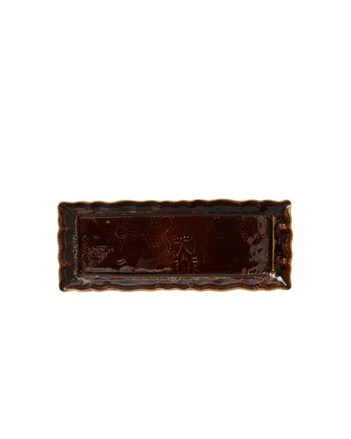 Sthål Tray Dish Coffee – Tallrik/Fat 33,5x13,5 cm – Arabesque kollektion
