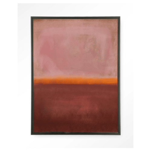 Tavla Mirage Wandkleed 110x145 cm med svart ram